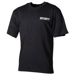 MFH triko SECURITY krátký rukáv ČERNÉ vel.L