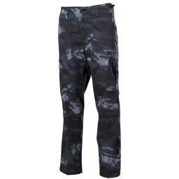 MFH kalhoty US střih BDU HDT CAMO LE vel.XL