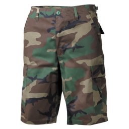 Kraťasy US střih BDU boční kapsy WOODLAND vel. 3XL