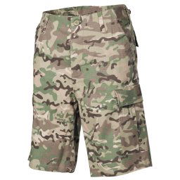 MFH kraťasy US střih BDU rip-stop OPERATION CAMO vel.M