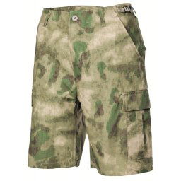 MFH kraťasy US BERMUDA BDU rip-stop HDT CAMO FG vel.XL