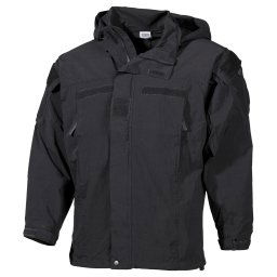 MFH bunda US softshell GEN III LEVEL 5 ČERNÁ vel.S