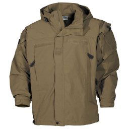 MFH bunda US softshell GEN III LEVEL 5 COYOTE BROWN vel.L