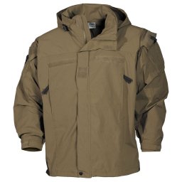 Bunda US softshell GEN III LEVEL 5 COYOTE BROWN vel. XXL