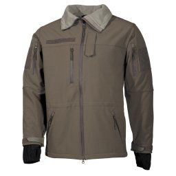 MFH bunda softshell HIGH DEFENCE ZELENÁ vel.M