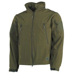 MFH Defence bunda SCORPION softshellová ZELENÁ vel.3XL