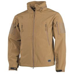 MFH bunda SCORPION softshellová COYOTE vel.XL