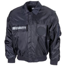Bunda SECURITY MODRÁ vel. XXL