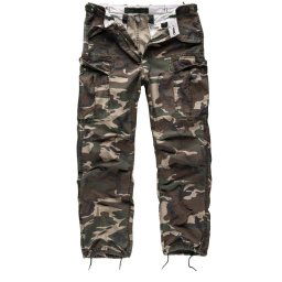 SURPLUS kalhoty VINTAGE FATIGUE WOODLAND vel.M