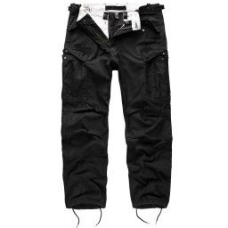 SURPLUS kalhoty VINTAGE FATIGUE ČERNÉ vel.S
