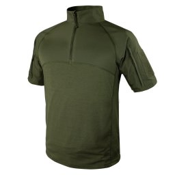 Košile taktická COMBAT krátký rukáv ZELENÁ vel. XXL