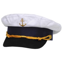 Čepice MARINE námořnická se ZLATOU kotvou vel. 50-54