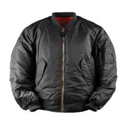 MIL-TEC bunda bomber MA1 BASIC ČERNÁ vel.XL