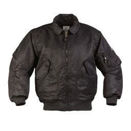 MIL-TEC bunda pilotní CWU BASIC ČERNÁ vel.XL