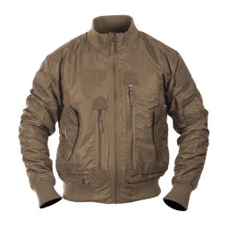 Bunda pilotní US TACTICAL COYOTE vel. S