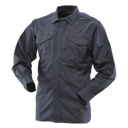 Košile 24-7 UNIFORM dlouhý rukáv rip-stop MODRÁ vel. M-L