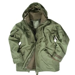 Bunda US s vložkou FLEECE ZELENÁ vel. XXL