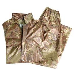 MIL-TEC komplet nepromokavý PVC VEGETATO WOODLAND vel.S