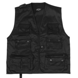 Vesta JAGD na lov nebo rybaření ČERNÁ vel. 3XL