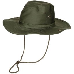 Klobouk bush ZELENÝ vel. 55