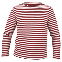 Triko námořnické MARINE dl.rukáv ČERVENÉ vel. XS
