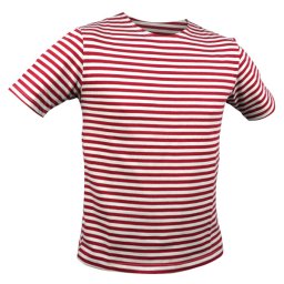 Triko námořnické MARINE krátký rukáv ČERVENÉ vel. L