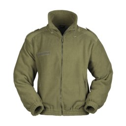 Bunda FLEECE francouzský typ ZELENÁ vel. XL