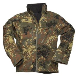 Bunda softshell SCU 14 FLECKTARN vel. S