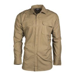 MIL-TEC košile polní na knoflíky rip-stop COYOTE vel.XL
