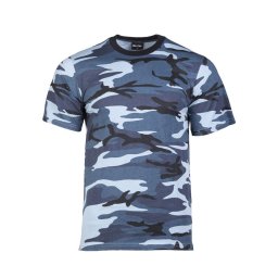 Triko krátký rukáv SKY BLUE CAMO vel. M