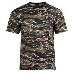 MIL-TEC triko krátký rukáv TIGER STRIPE CAMO vel.S