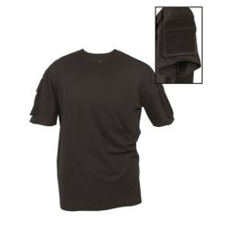 Triko TACTICAL krátký rukáv ČERNÉ vel. M
