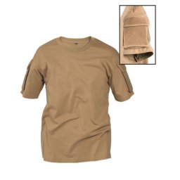 Triko TACTICAL krátký rukáv COYOTE vel. S