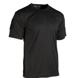Triko taktické QUICK DRY krátký rukáv ČERNÉ vel. 3XL
