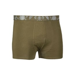Trenýrky BOXER pánské SKULL ZELENÉ set 2ks vel. S
