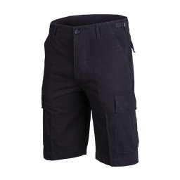 Kraťasy US typ BDU rip-stop předeprané ČERNÉ vel. M