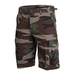 Kraťasy US typ BDU rip-stop předeprané WOODLAND vel. M