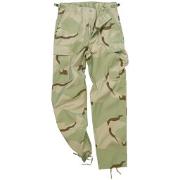 Kalhoty US BDU POLY polní 3-COL DESERT vel. S