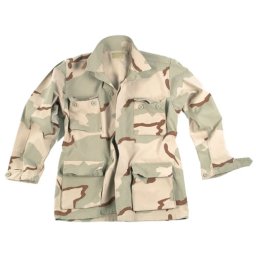 Blůza US typ BDU rip-stop předepraná 3-COL DESERT vel. XL