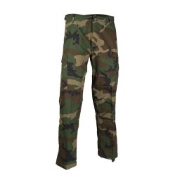 Kalhoty US BDU polní rip-stop WOODLAND vel. XL