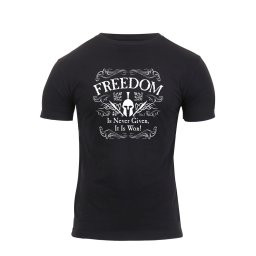 Triko ATHLETIC FIT FREEDOM krátký rukáv ČERNÉ vel. S