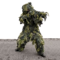 Převlek maskovací GHILLIE SUIT WOODLAND 4ks vel. M-L