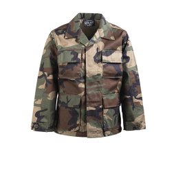 Blůza dětská US typ BDU polní WOODLAND vel. XS