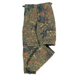 Kalhoty dětské US BDU ZIP-OFF FLECKTARN vel. XS