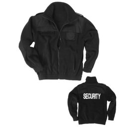 Bunda SECURITY fleece ČERNÁ vel. S