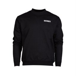 Mikina s nápisem SECURITY ČERNÁ vel. XL