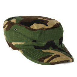 Čepice US BDU rip-stop WOODLAND vel. XXL