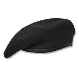 Baret vlněný BW CDO ČERNÝ vel. 60