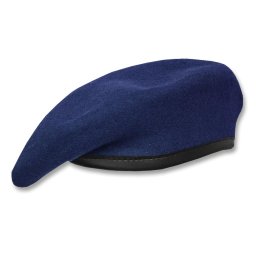 Baret vlněný BW CDO TMAVĚ MODRÝ vel. 58