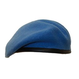Baret vlněný BW CDO MODRÝ vel. 55